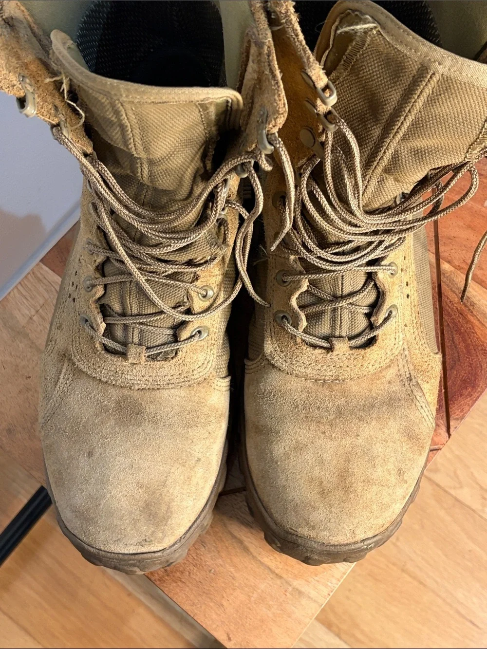 Rocky Men's Tan Tactical Lace-Up Boots